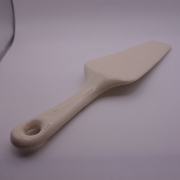 The Harker Pottery Co 22 KT. GOLD Rose Pattern 6inch Plate & Matching Pie Server - Picture 12 of 14